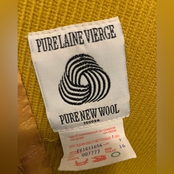 Vintage Jones New York 100%  Wool Double Breasted Jacket Size 16 - Picture 11 of 11